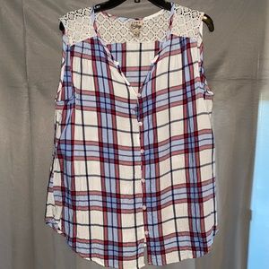 Plaid Tank Top